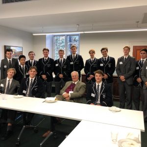 Year 12 Lunch with Dr Wright